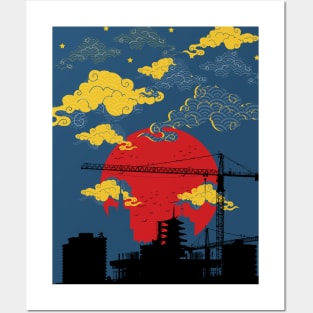 japanesse streetwear Posters and Art